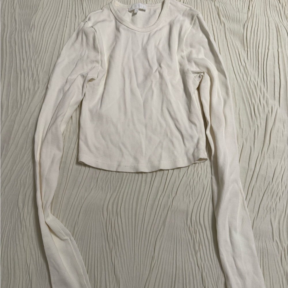 Meshki Off-White Long Sleeve Top